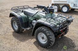 Honda Foreman 400 4x4 ATV, Badland 3500 lB Winch, Hour Meter Reads: 367, Odometer Reads: 1167, Not a