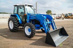 New Holland 7740 4WD Tractor/Loader, Enclosed Cab with Heat and A/C, PTO, 3-Pt. Rear Auxiliary