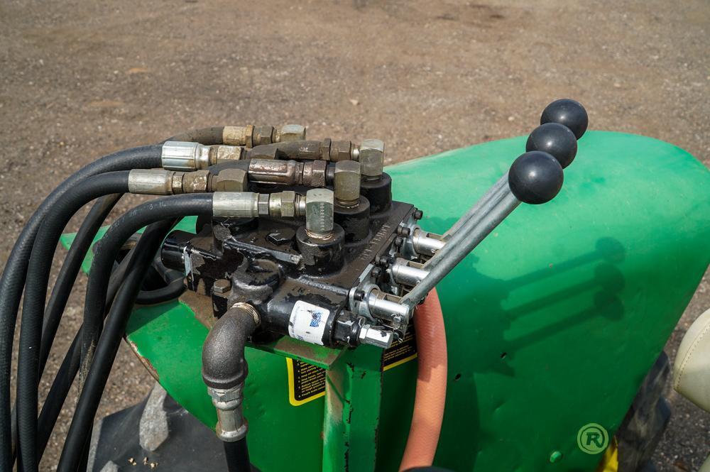 John Deere 3010 Tractor/Loader w/ Hay Grapple, Diesel, PTO, 3-Pt, Rear Auxiliary Hydraulics, Model