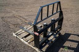 New 42in Pallet Fork Attachment To Fit Skid Steer Loader, 3500 LB Capacity
