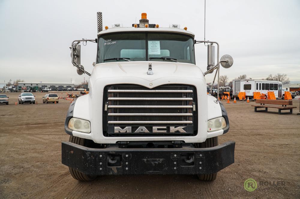 2010 MACK GRANITE GU813 T/A Asphalt Distributor Truck, MP8 12.8L V6 Diesel, Automatic, Dually,