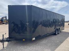 2021 DEEP SOUTH T/A 28FT ENCLOSED TRAILER