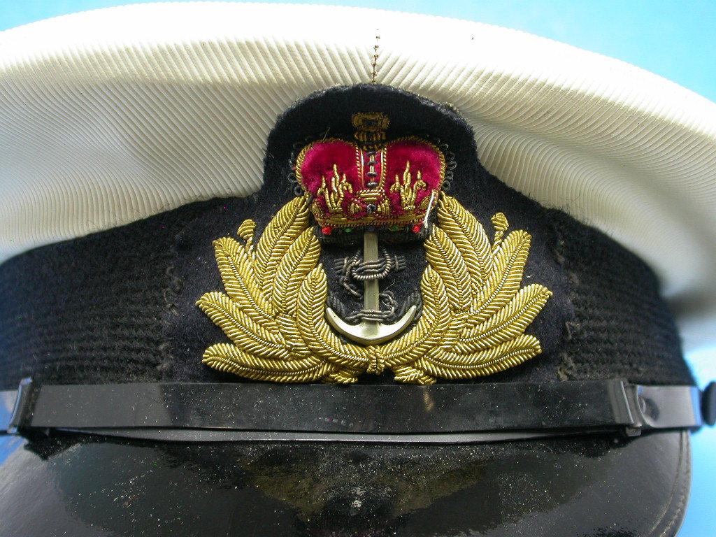 British Royal Navy 1950s era Visor Hat (RPA)
