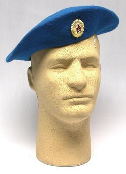 Four Soviet Military 1980-90s era Headgear (JGD)