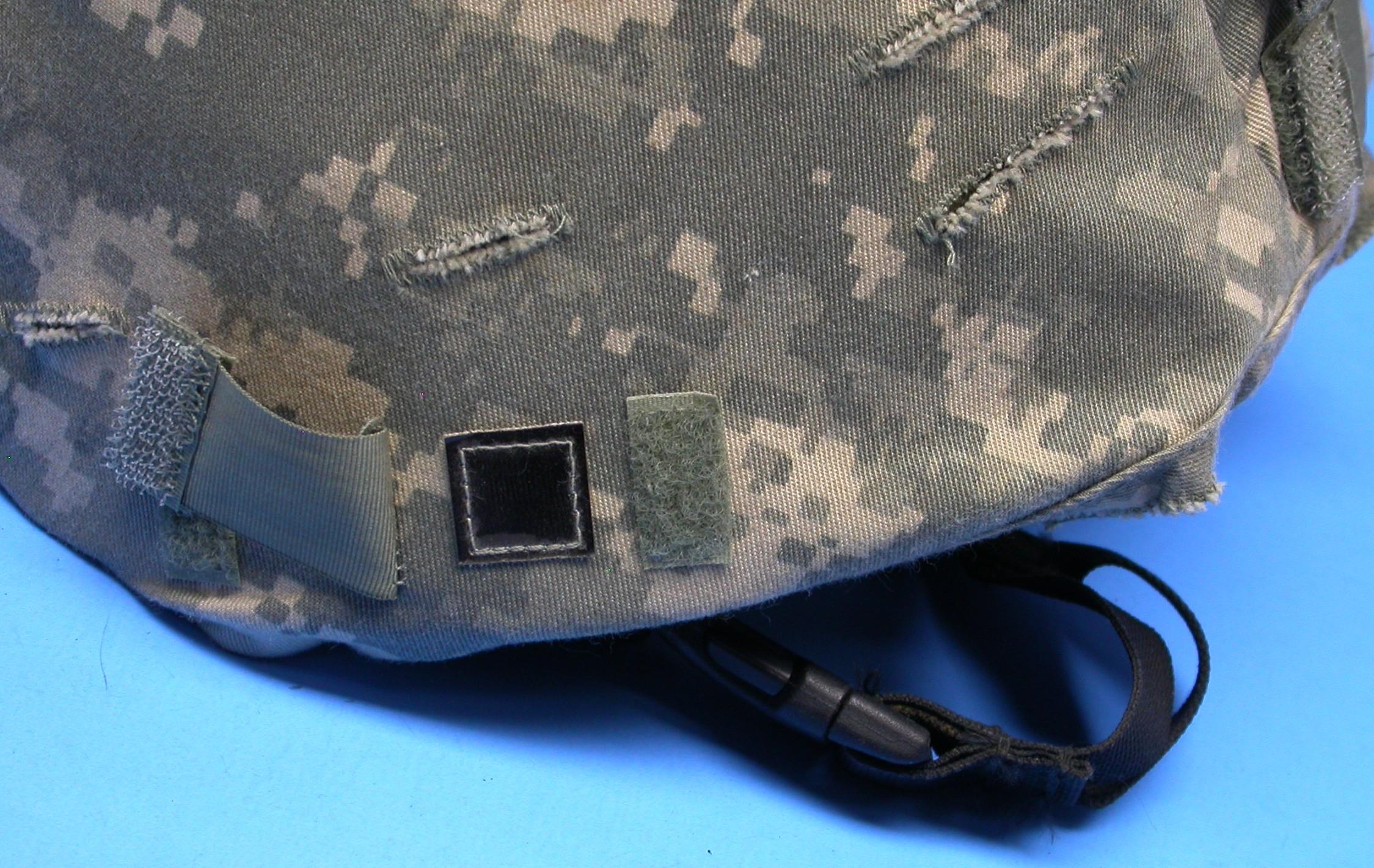 US Army PASGT BLU-Upgrade Ballistic Helmet & ACU Camo Cover (HBB)