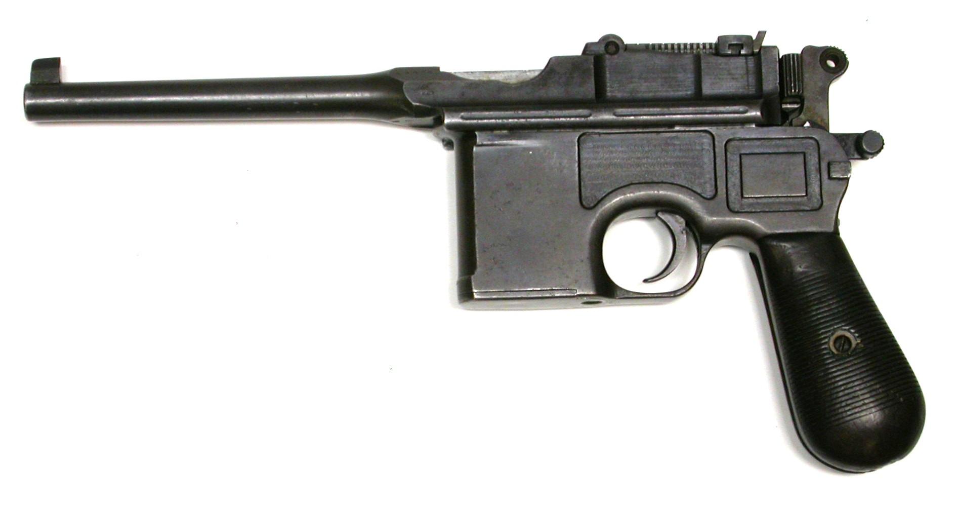 Imperial Germa WWI C96 7.63mm Mauser "Broomhandle" Semi-Autom Pistol & Stock-FFL#400250 (CYM)