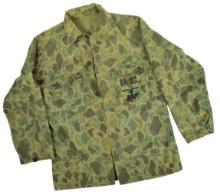 Vietnam Era ROK / South Korean Marine Corps Camo HBT Shirt (KDW)
