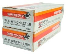 Winchester 30-30 SP Lot of 40 Rounds (MGX)