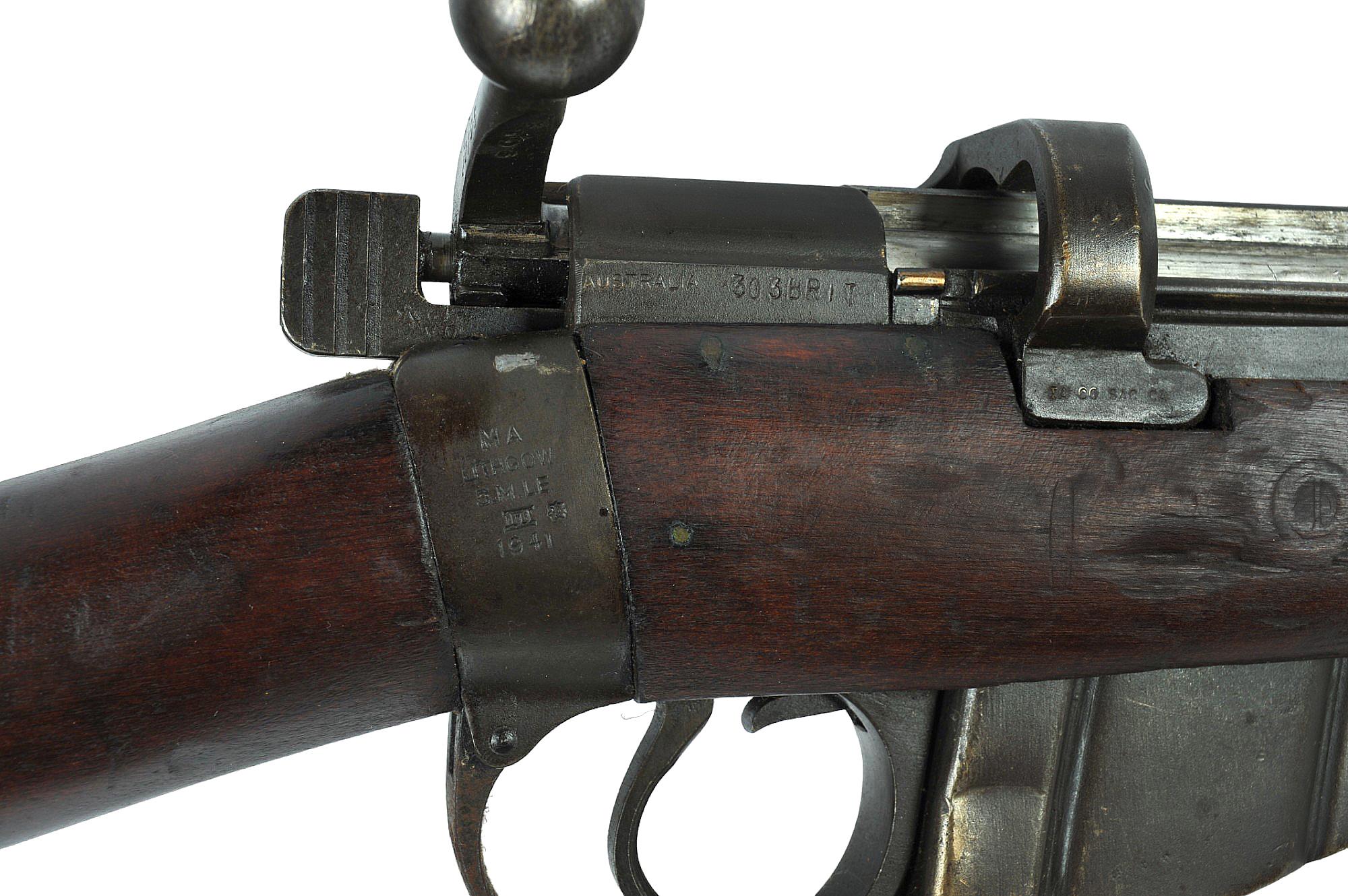 Australian Military WWII issue No.1 III* .303 Lee-Enfield Bolt-Action Rifle - FFL # G22195 (JRW1)