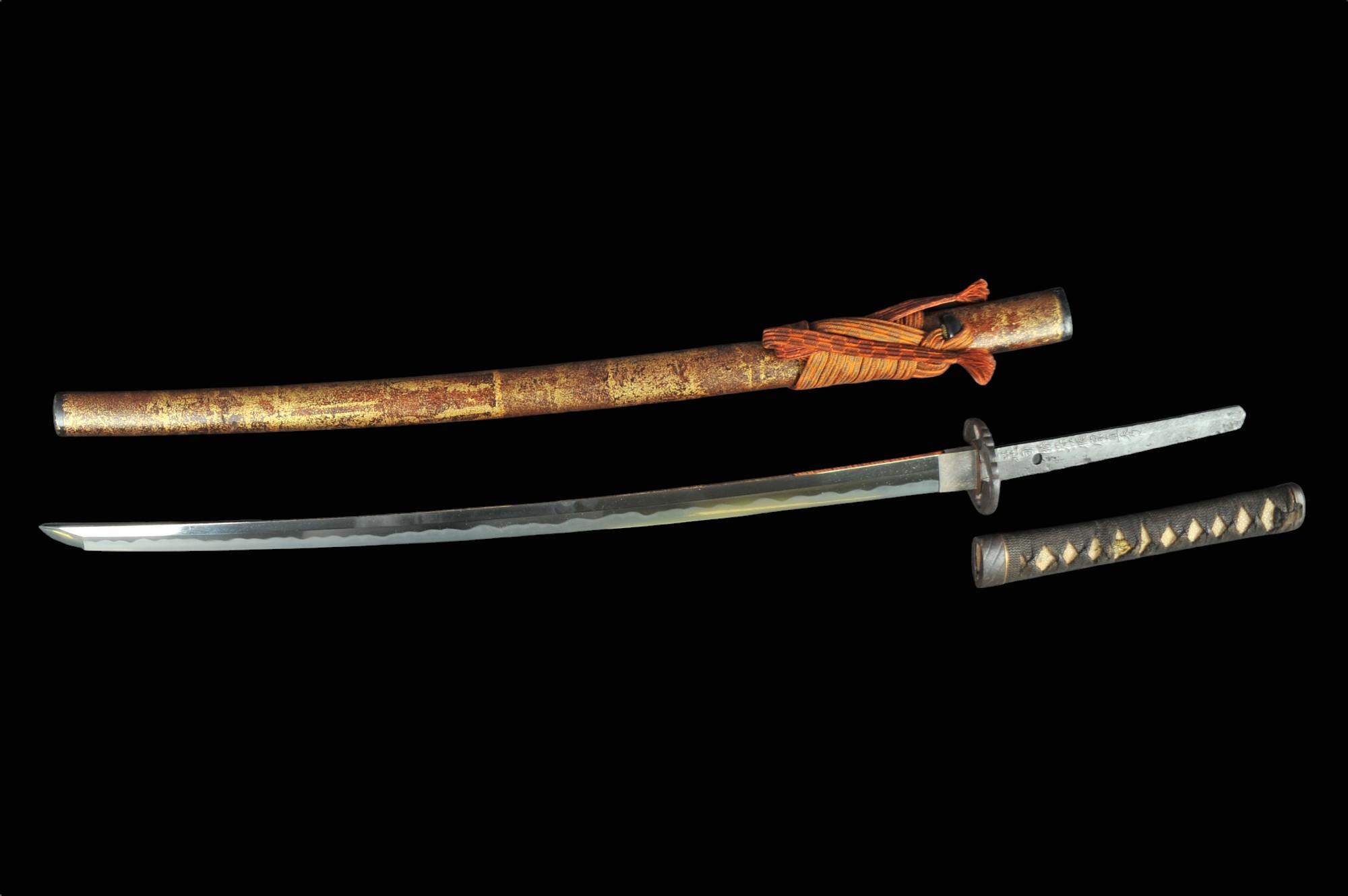 Very Fine Imperial Japanese Katana Double-Signature Samurai Sword (MGX)