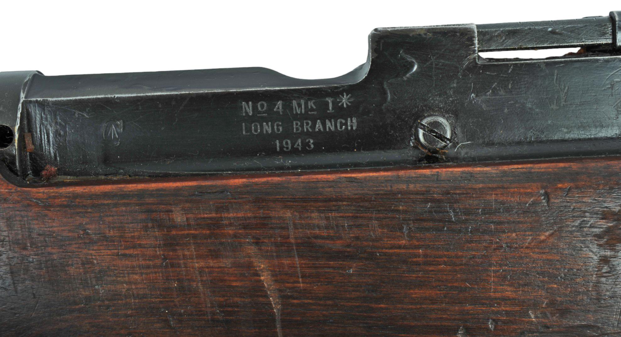 Canadian Military WWII era Long Branch #4 .303 Lee-Enfield Bolt-Action Rifle - FFL # 22L9672 (F1M1)