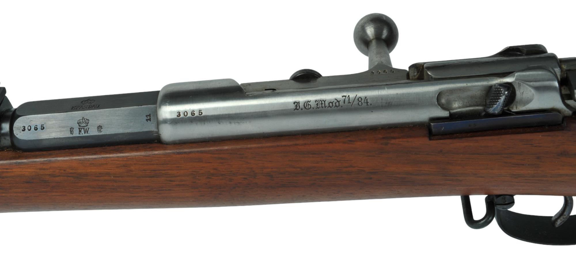 German Model 71/84 11x60R Bolt-action Rifle No FFL Required  (F1M1)
