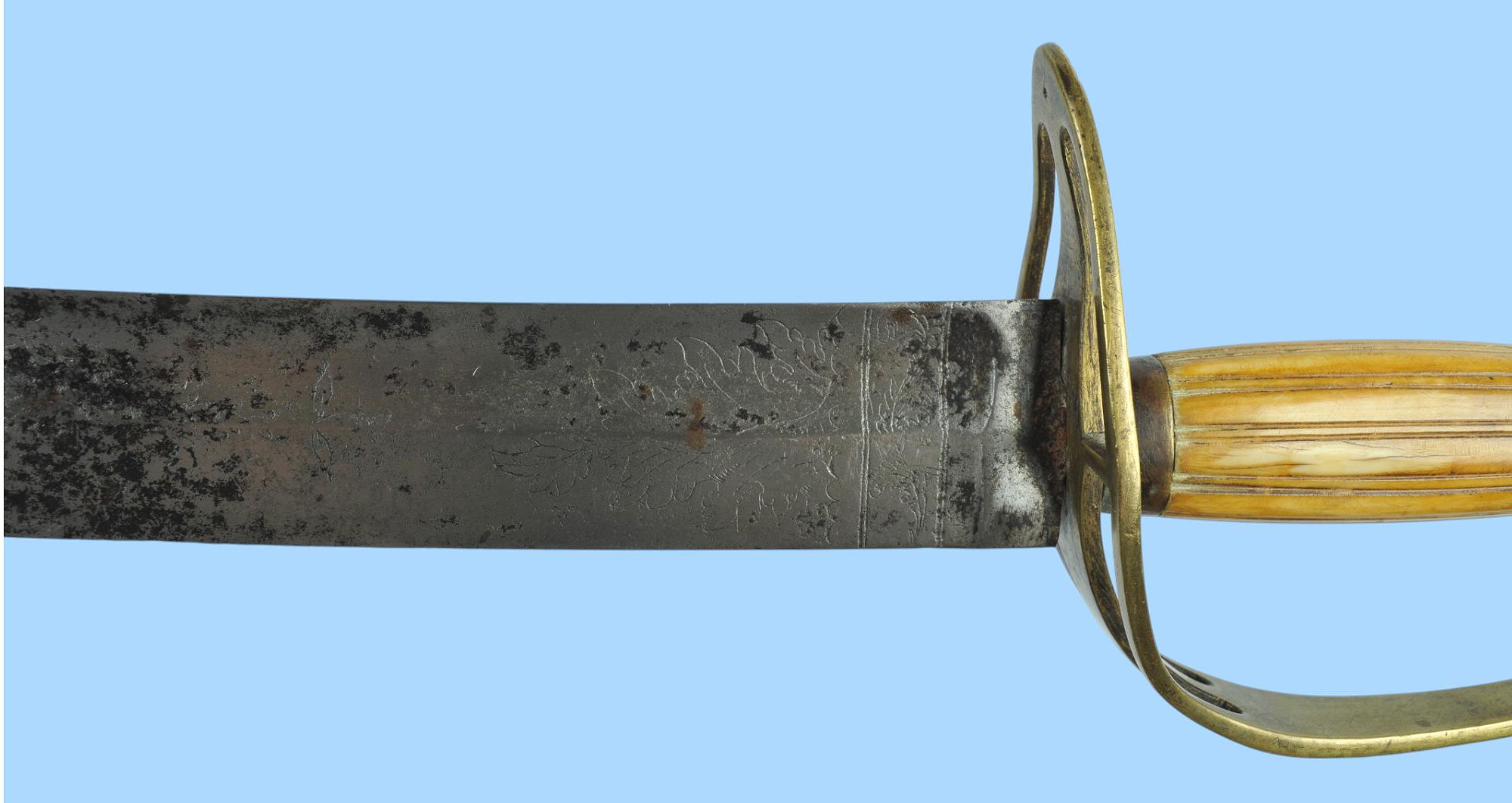 RARE US Army War of 1812 Officer's Eagle-Head Sword (KDW)