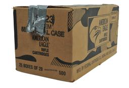 Case of American Eagle .223 Rem Total of 500 Rounds (MGX)