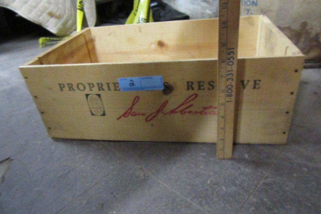 PROPRIETORS RESERVE WINE BOX