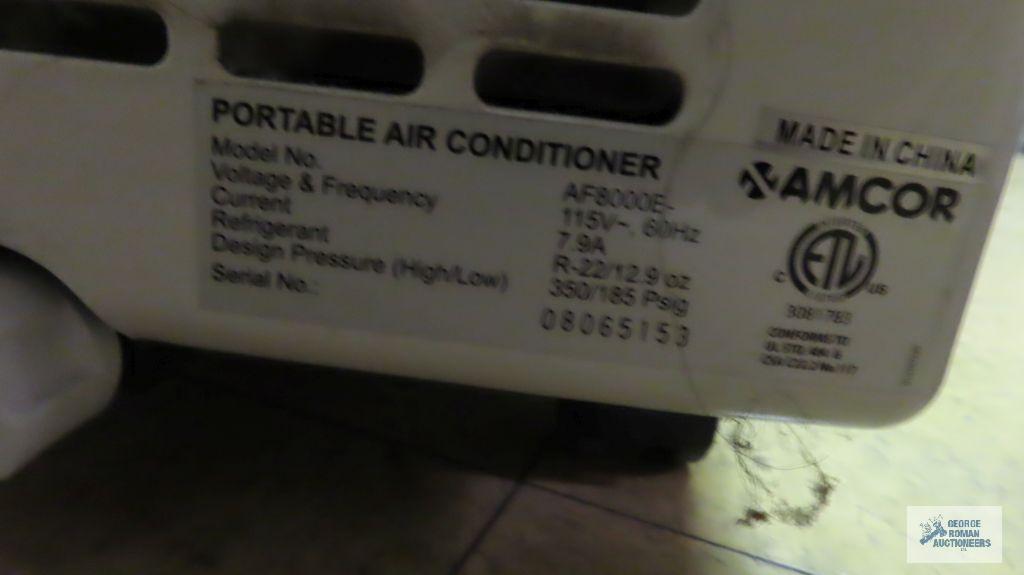 Amcor Portable air conditioner. Missing window piece