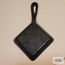 Griswold cast iron diamond shaped skillet ...