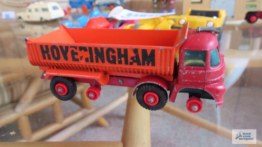 Hoveringham tilt bed truck, king size, made in England by Lesney