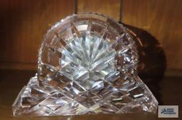 Waterford Crystal battery powered clock