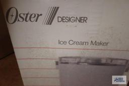 Oster ice cream maker with box