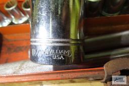 Williams 1/2 inch SAE socket set with case