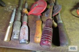 vintage Yankee screwdrivers and hand drills