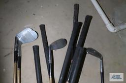 vintage golf clubs