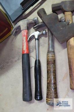 hatchets, hammers, and drill kit parts