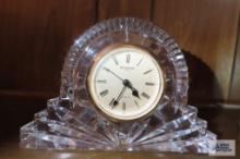 Waterford Crystal battery powered clock