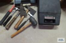 hatchets, hammers, and drill kit parts