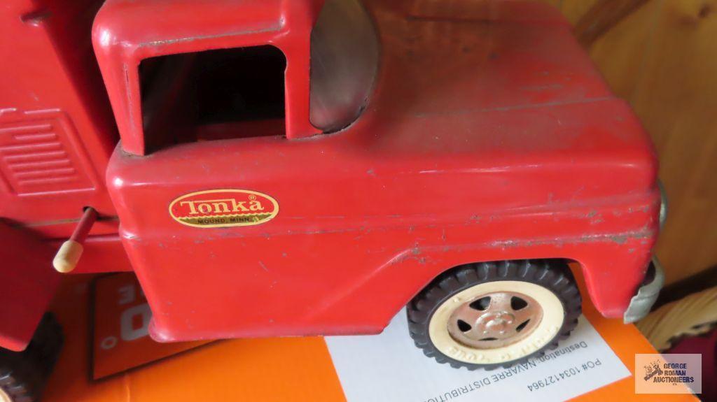 vintage Tonka cement truck toy