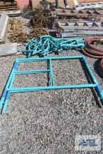 Lot of scaffolding pieces