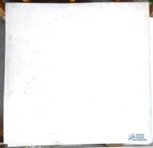 (31) White PTFE virgin teflon sheets, 3/8 inch thick, 48 inches x 48 inches sheets.