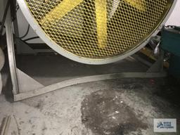 LARGE FAN, MARKED "DO NOT USE"