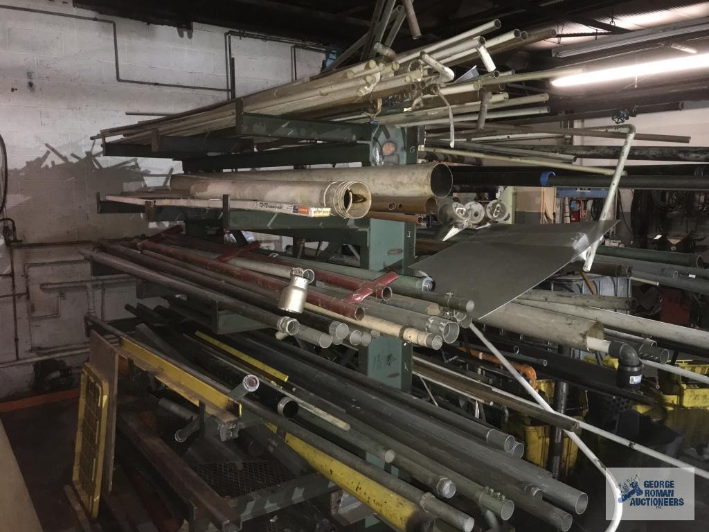 CANTILEVER STEEL RACK AND STEEL