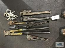 PIPE WRENCHES, CLAMPS