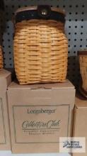 Longaberger five-year anniversary charter member basket