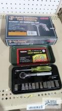 Astro...Pneumatic Tool Company...undercoat gun and Triumph socket wrench set