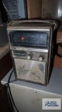 Two vintage radios