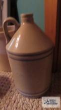 Unmarked pottery jug
