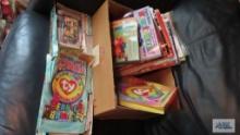 TY Beanie Baby collector cards and books