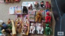 TY Beanie Baby figurines in unopened packages