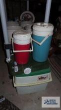 coolers and water dispenser