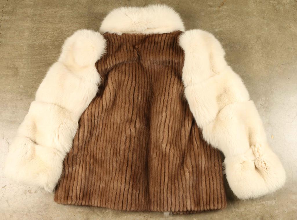 Mink & Fox Ladies Fur Coat