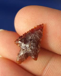 3/4" Rabbit Island Gem Point found near the Columbia River by Norma Berg made from high-quality semi