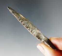 2 15/16" Archaic Thebes Deep Notch Bevel made from Coshocton Flint - Ohio. Ex. Luther Smith.