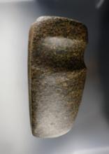 Large  7 1/4" long 3/4 Grooved Axe deeply fluted. Found by Tom Wilson. Mason Co., WV.