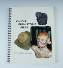 Softcover Book: "Ohio's Prehistoric Pipes" by Donald R. Gehlbach. Signed by author.