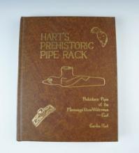 Hardcover Book: "Hart's Prehistoric Pipe Rack" by Gordon Hart, 1978. In excellent condition.