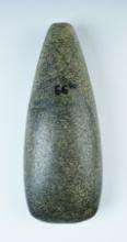 Exceptional 8 3/4" highly polished Hardstone Adena Celt - Ohio. Ex. Jim Johnston, Dave Rowlands.